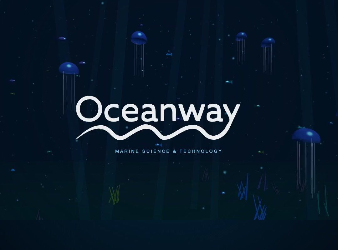 Oceanway’s marine identity and an immersive close-up of its animated underwater scene